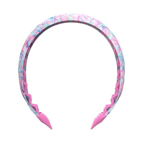 Detská čelenka Invisibobble Hairhalo ružová | 1x Nastaviteľná farebná čelenka pre dievčatá, mäkká,