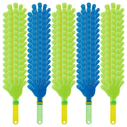DICOSMETIC 90dielne plastové tlieskacia kladivka, sériovo vyrábané hlukové nástroje, 19 cm, párty