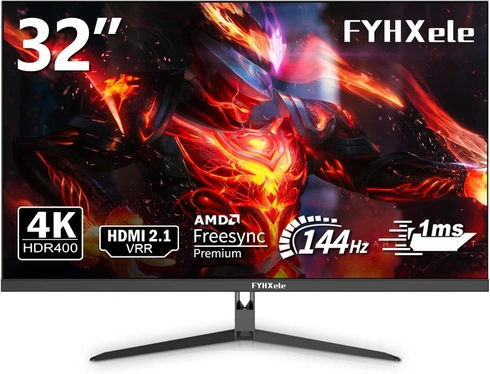 4K herní monitor FYHXele 32-4K-144hz