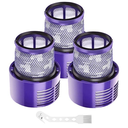 3 filtre pre vysávače Dyson V10 SV12 Cyclone Animal Absolute Total Clean, číslo náhradného dielu