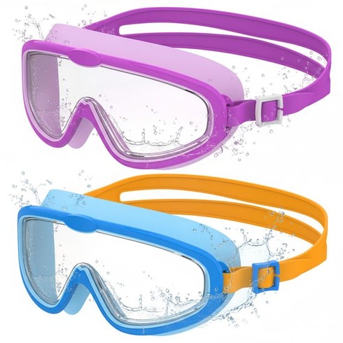 Unisex detské plavecké okuliare SF-k-af6700-2ks, jedna veľkosť Q