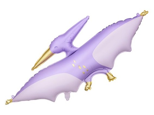 Fóliový balónik s pterodaktylom 115x53cm - XXL balónik na hélium alebo vzduch - balónik na dinosaurie