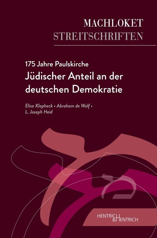 175 Jahre Paulskirche: Jüdischer Anteil an.