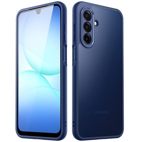 Matný kryt JETech pre Samsung Galaxy A17, modrý Galaxy A17 modrý