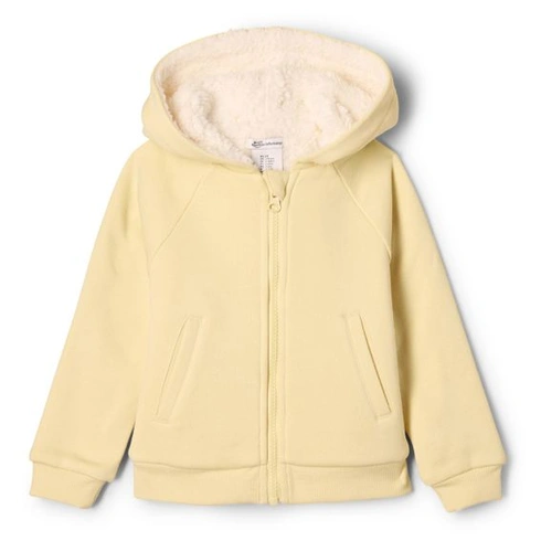 Unisex mikina na zip pro miminka Amazon Essentials x Sofia Grainge, 4 roky, máslově žlutá