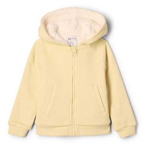 Unisex mikina na zips pre bábätká Amazon Essentials x Sofia Grainge, 4 roky, maslovo žltá