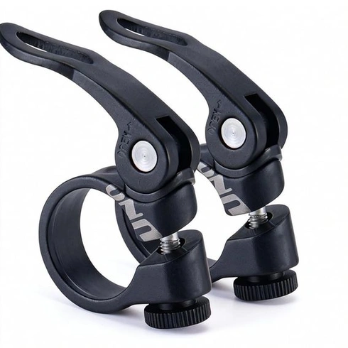 CYSKY 2dielna objímka sedlovky na bicykel 28,6 mm 31,8 mm 34,9 mm hliníková zliatina, rýchloupínacia