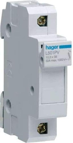 Držiak poistiek Hager PV 10,3 x 38 mm 32 A 1