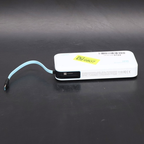 Powerbanka CUKTECH, 45W 20000mAh Powerbanka s integrovaným káblom USB-C, batéria s funkciou rýchleho