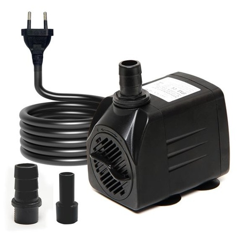 Malé ponorné vodné čerpadlo, mini fontánové čerpadlo (450 l/h, 8 W) s 1,4 m dlhým napájacím