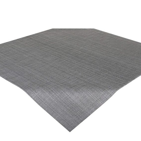Ubrus Delindo Lifestyle® Samba Home, antracitový, středový prvek 85x85 cm, odolný proti skvrnám,