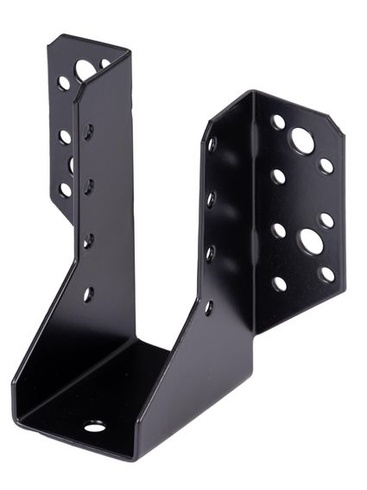 Alberts 329570 Nosníková pätka - Typ A - čierna - s plastovým poťahom - 45 x 110 mm