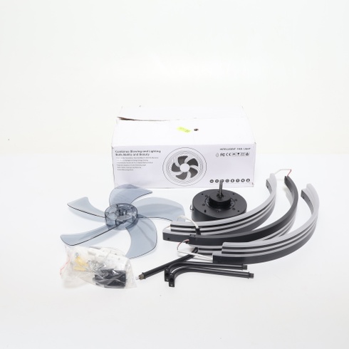 Stropný ventilátor LMiSQ 25434 čierny
