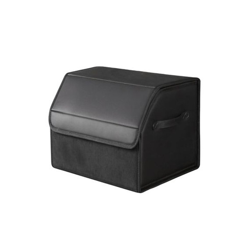 Vodeodolný, kožený úložný box do kufra auta