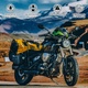 Motocyklová brašna BORLENI vel.60 litrů