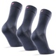 DANISH ENDURANCE měkké ponožky pro muže a ženy, podnikání a volný čas, černá, zelená, modrá, 3 páry