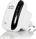WLAN opakovač HSYWBC - 300 Mbit/s 2,4 GHz WiFi extender s portem Fast Ethernet, tlačítkem WPS a