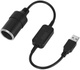 Nikou Adaptér do zapalovače cigaret 12V Adaptér na USB, 5V na 12V Car USB Adaptér do zapalovače