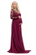 FEOYA těhotenské šaty Elegantní těhotenské šaty Maxi šaty s výstřihem do V šifon Šaty na focení