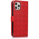 Pouzdro na iPhone 12 Yiscase červené