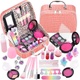 GAGAKU sada dětských make-up předstíraných make-up, 26 kusů, omyvatelné dětské pouzdro na make-up