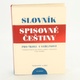 Kniha Slovník spisovné Češtiny