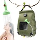 RANJIMA Camping Shower Solární sprcha, 20L kempingová sprchová taška s teplotním displejem,