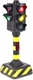 Dickie Toys - Toy semafor - batériový semafor pre deti s automatickou zmenou svetla, hrací semafor,