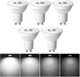 LED žárovky Linkind GU10 stmívatelné, 5,7 W ekvivalent 75 W halogenové žárovky, 5000 K studená