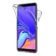 Pouzdro AICEK Samsung Galaxy A7 2018, 360° celotělové transparentní silikonové ochranné pouzdro pro