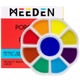 Keramická míchací paleta MEEDEN, 9jamkový studiový porcelánový podnos, podnos na míchání barev