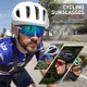 Cyklistické brýle KAPVOE žlutooranžové