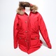Dámská bunda Canadian červená s kapucí