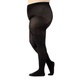 CALZITALY Neprůhledné punčochové kalhoty velké velikosti, Curvy Tights Plus Size, Černá, Modrá, 60