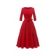 Dámské šaty Dresstells DTC10071Red, vel. L