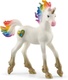 schleich 70727 duhový jednorožec, hříbě, pro děti 5-12 let, BAYALA - figurka na hraní