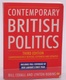 Kniha Contemporary British Politics