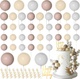 MIAHART Ball Cake Toppers, Boho Grass Cake Topper Dekorace pro narozeninovou svatbu Baby Shower
