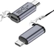 Seminer USB C na Micro USB adaptér (2 balení), adaptér typu C samice na Micro USB samec Podpora