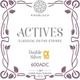 KNOBLOCH STRINGS - Struny pro španělskou kytaru | 600ADC ACTIVES Dvojité stříbro | Supervysoký