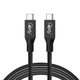 4x USB C kabel Cablecc ‎UC-056-0.8M-CC