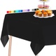 PartyWoo obdélníkový ubrus, 150 x 350 cm, plastový ubrus na stůl 6 až 8 stop, plastový ubrus,