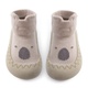 Dětské ponožkové boty – první vycházkové boty s měkkým uchopením pro chlapce a dívky (Khaki,