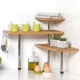 Dřevěná police Bakaji 3 Tier Kitchen