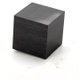 Budík značky Kikkerland Dark Wood Cube