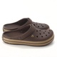 Pánské nazouváky Crocs hnědé
