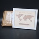 Dekorativní pokladnička SANMU mapa světa