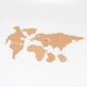 Samolepící mapa JUSTDOLIFE World Map Pattern