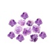 Dekorace ZQO Ametyst Flower Crystal Teeth 