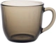 Duralex 4014CR06C0111 Lys Créole Coffee Cup, Hrnek na kávu, 220 ml, Sklo, Hnědý, 6 kusů